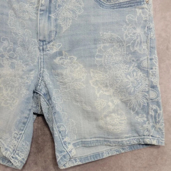 Seven7 Women's Floral Denim Shorts size 12 - Picture 4 of 14